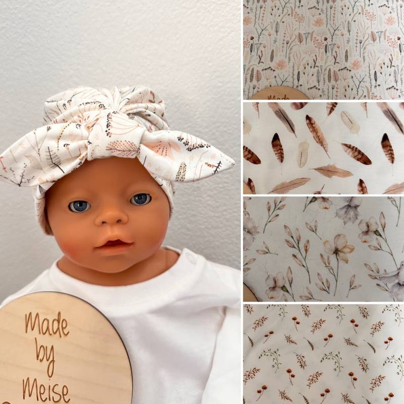 Turban Mütze Mädchen Baby von MadebyMeise