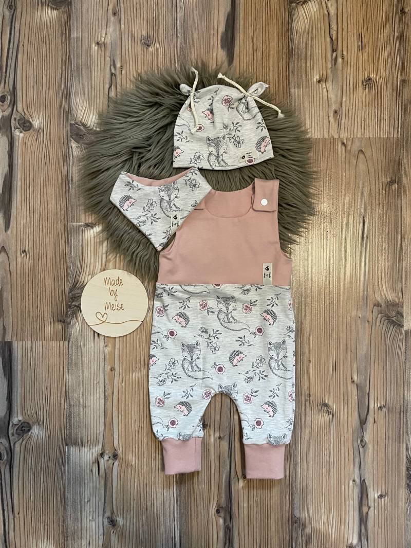 strampler Fuchs Und Igel von MadebyMeise