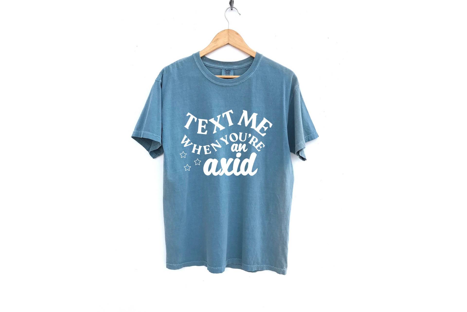 Alpha Xi Delta/Axid Text Me When Sorority Shirt Comfort Colors Weitere Farben Verfügbar von MadebyMollzShop