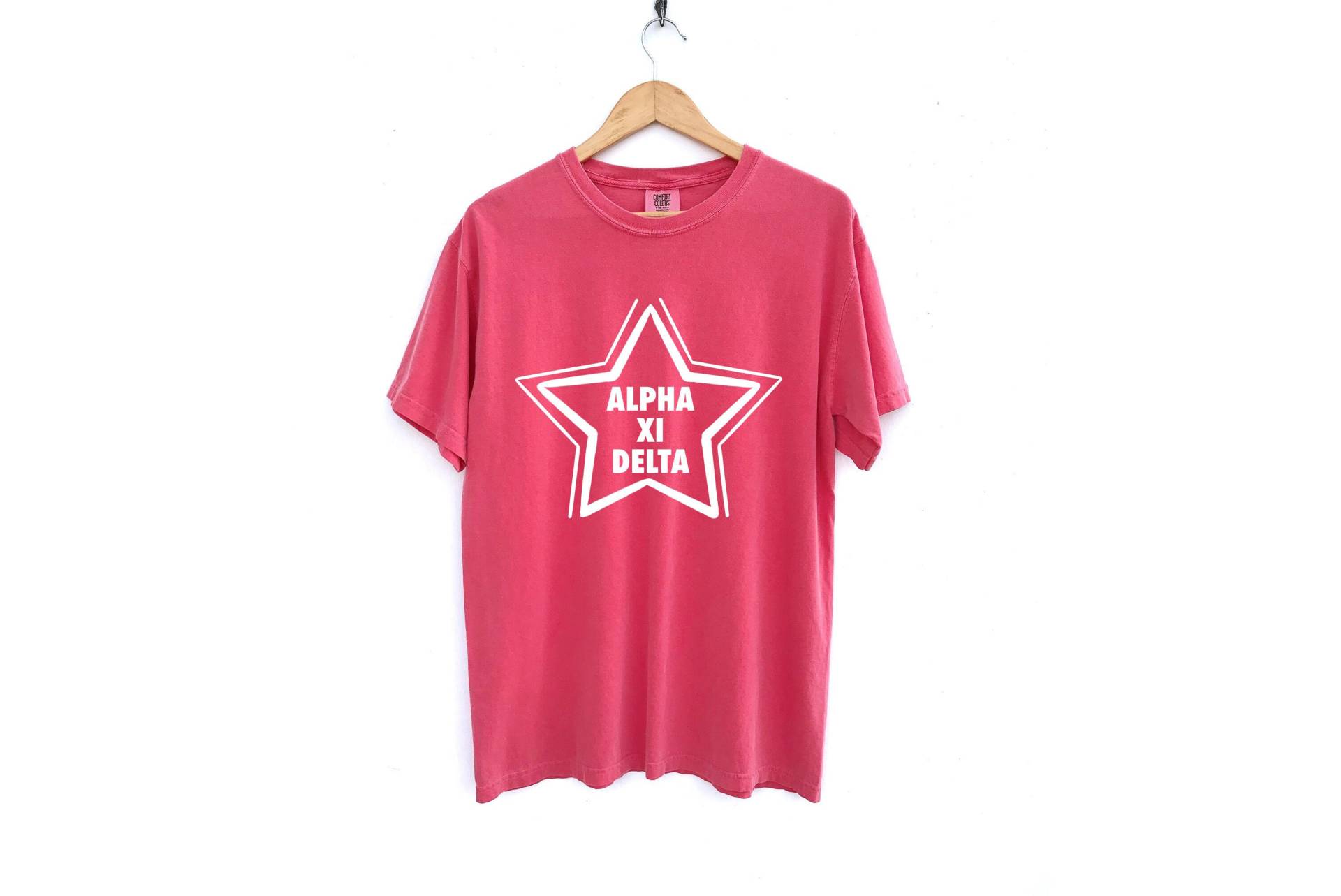 Alpha Xi Delta/Super Star Sorority Shirt Comfort Colors Weitere Farben Verfügbar von MadebyMollzShop