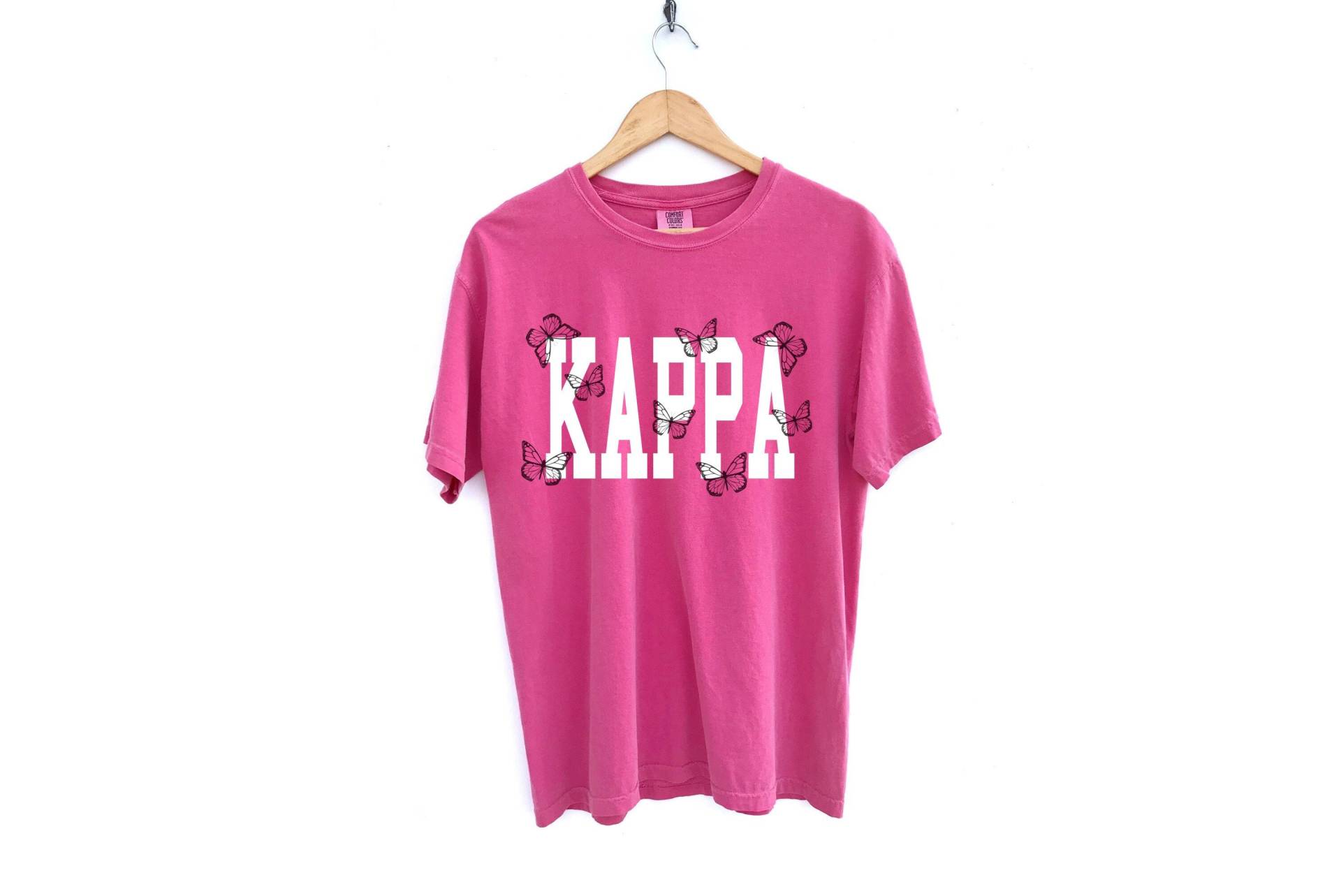 Kappa Gamma/The Keely Butterfly Sorority Shirt Comfort Colors Weitere Farben Verfügbar von MadebyMollzShop