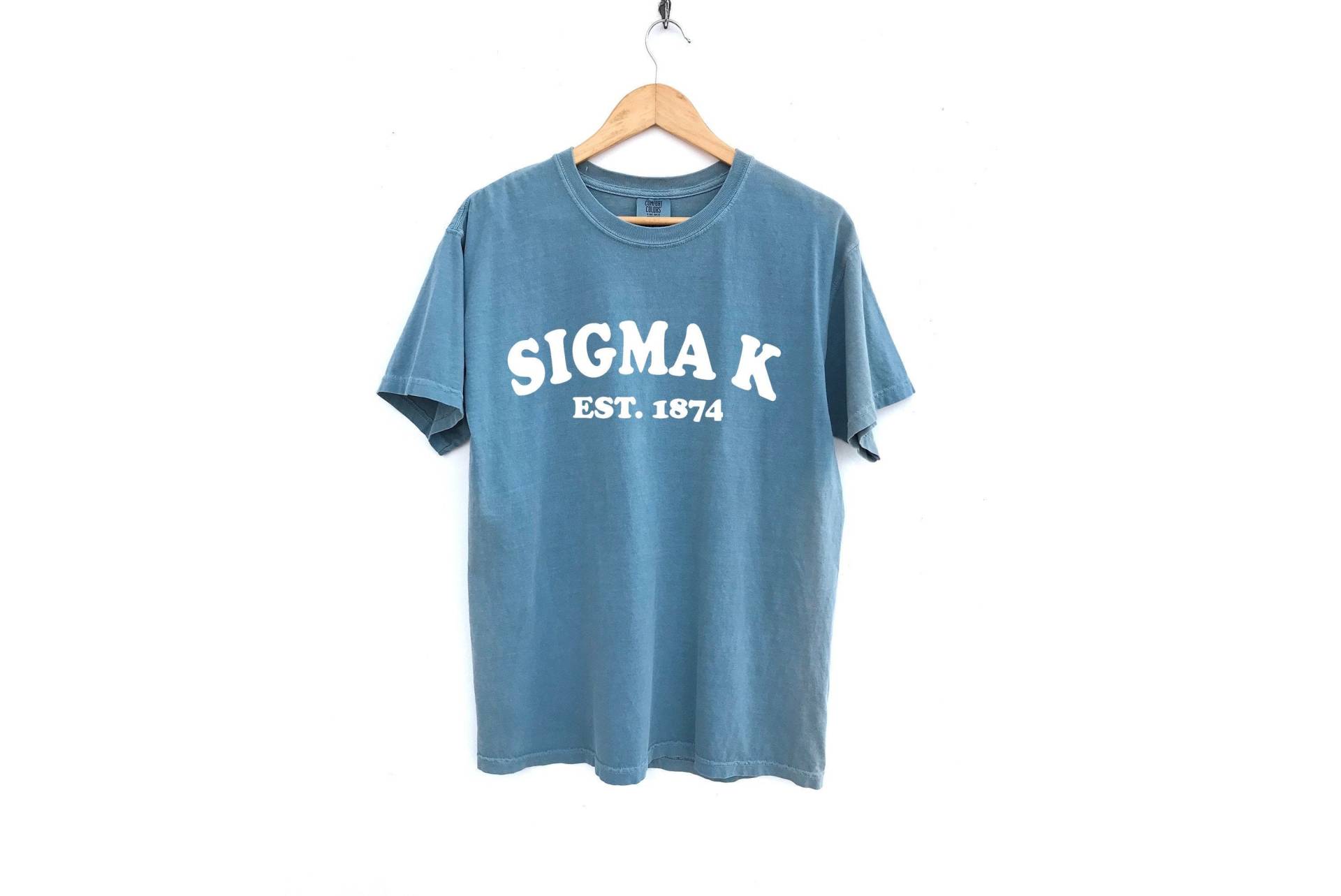 Sigma Kappa/Bubbly Arch Sorority Shirt Comfort Colors Weitere Farben Verfügbar von MadebyMollzShop