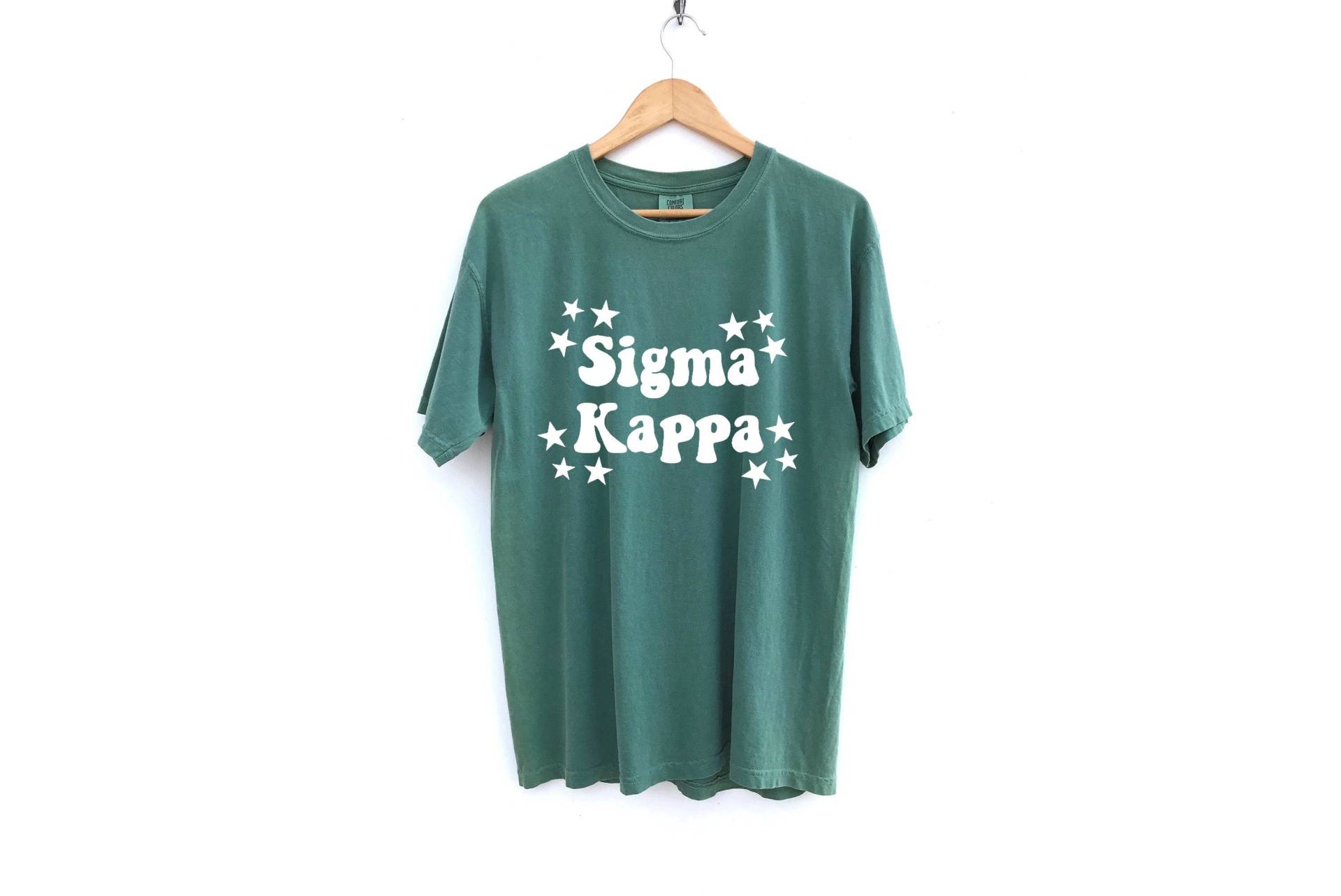 Sigma Kappa/Sehende Sterne Sorority Shirt Comfort Colors Weitere Farben Verfügbar von MadebyMollzShop