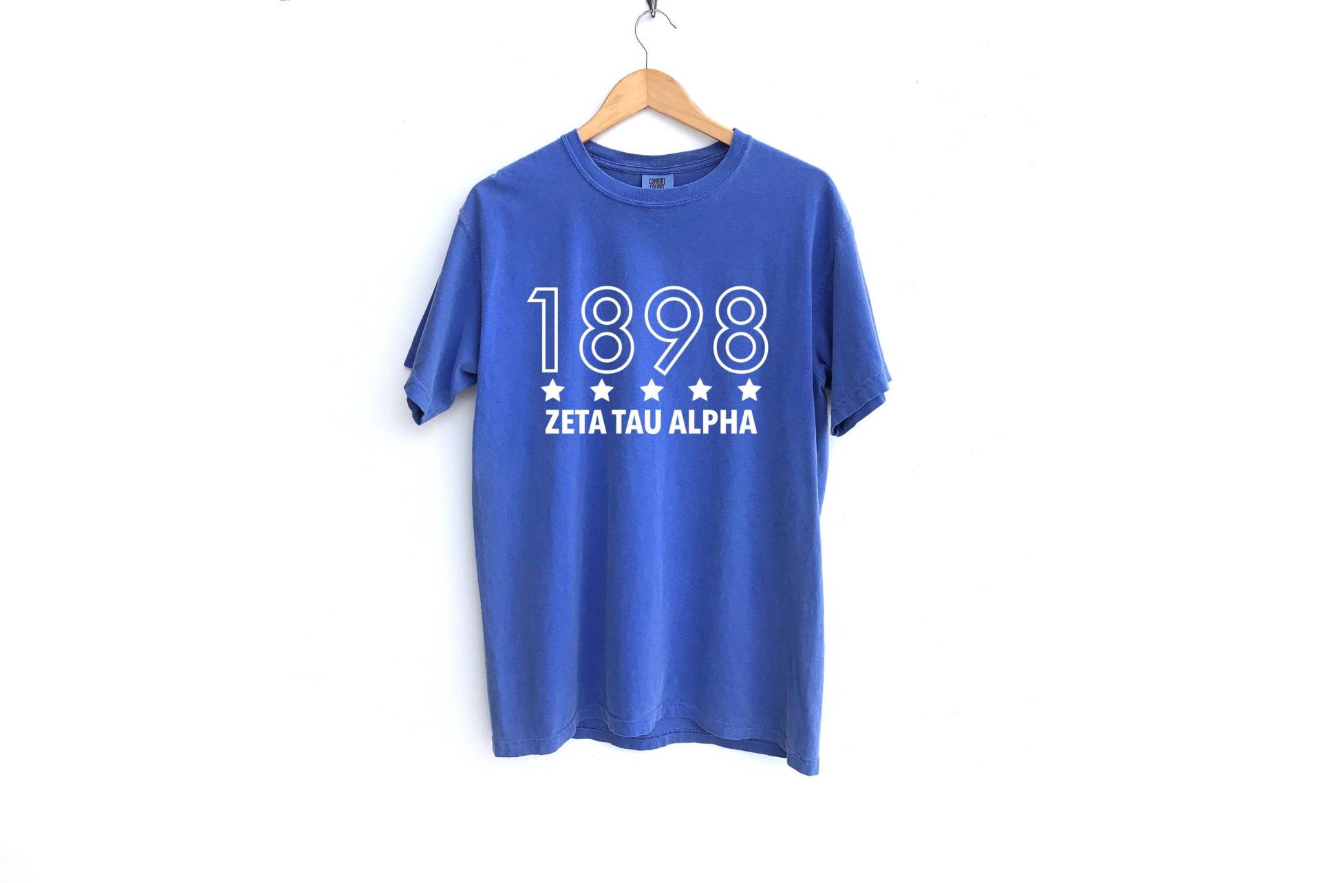 Zeta Tau Alpha/Zta Konturiertes Jahres-Sororitätsshirt Komfortfarben Weitere Farben Verfügbar von MadebyMollzShop