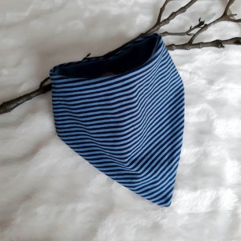 Halstuch Baby Babytuch Dreieckstuch Spucktuch Doppelseitig Streifen 0M-2J Blau Halstuch Baby Babytuch Dreieckstuch Spucktuch Doppelseitig Streifen 0M-2J Blau von MadebyNatmmmkir