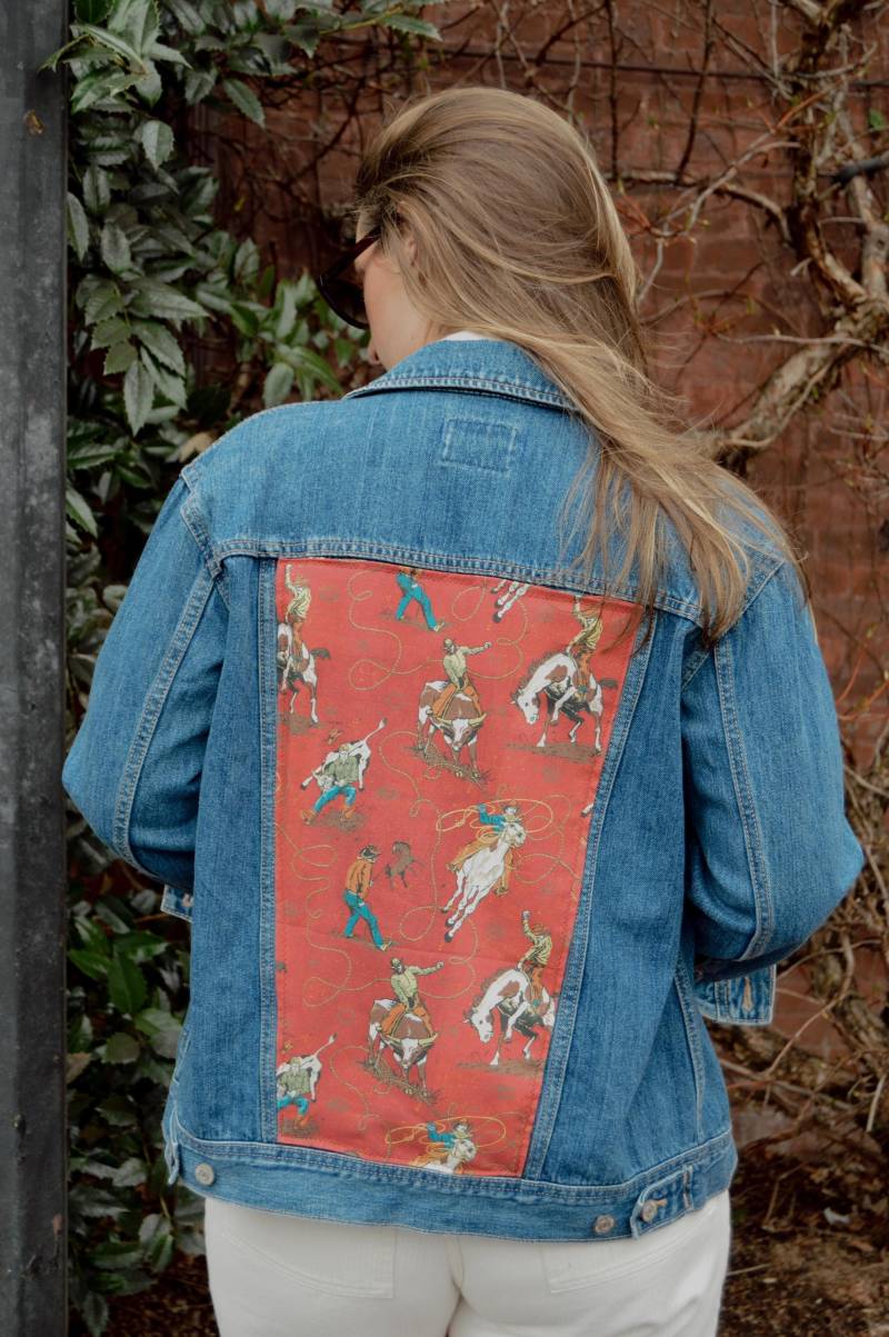 Upcycled Western-Jeansjacke von MadebyTaylorNeill