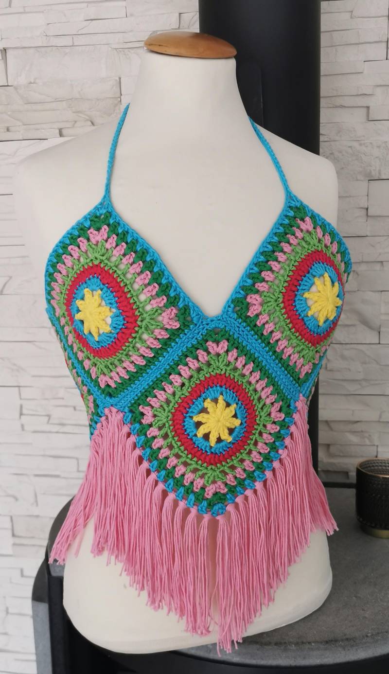 Häkeltop, Sommertop von Madebylenok