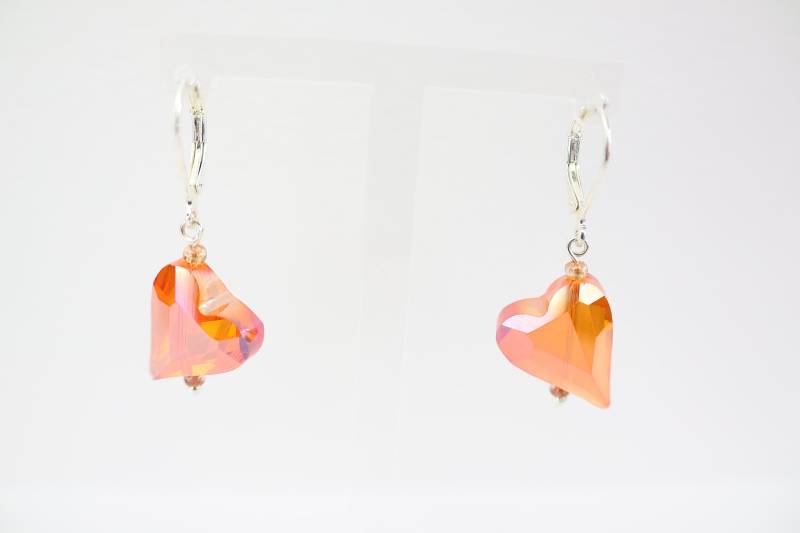 Ohrhänger Sweetheart Feurig Orange Ohrhänger Sweetheart Feurig Orange von Madebymamaria