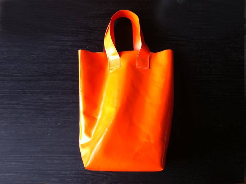 Orangefarbene Einkaufstasche // Robuster Shopper Made in Rotterdam Orangefarbene Einkaufstasche // Robuster Shopper Made in Rotterdam von MadeinRotterdam