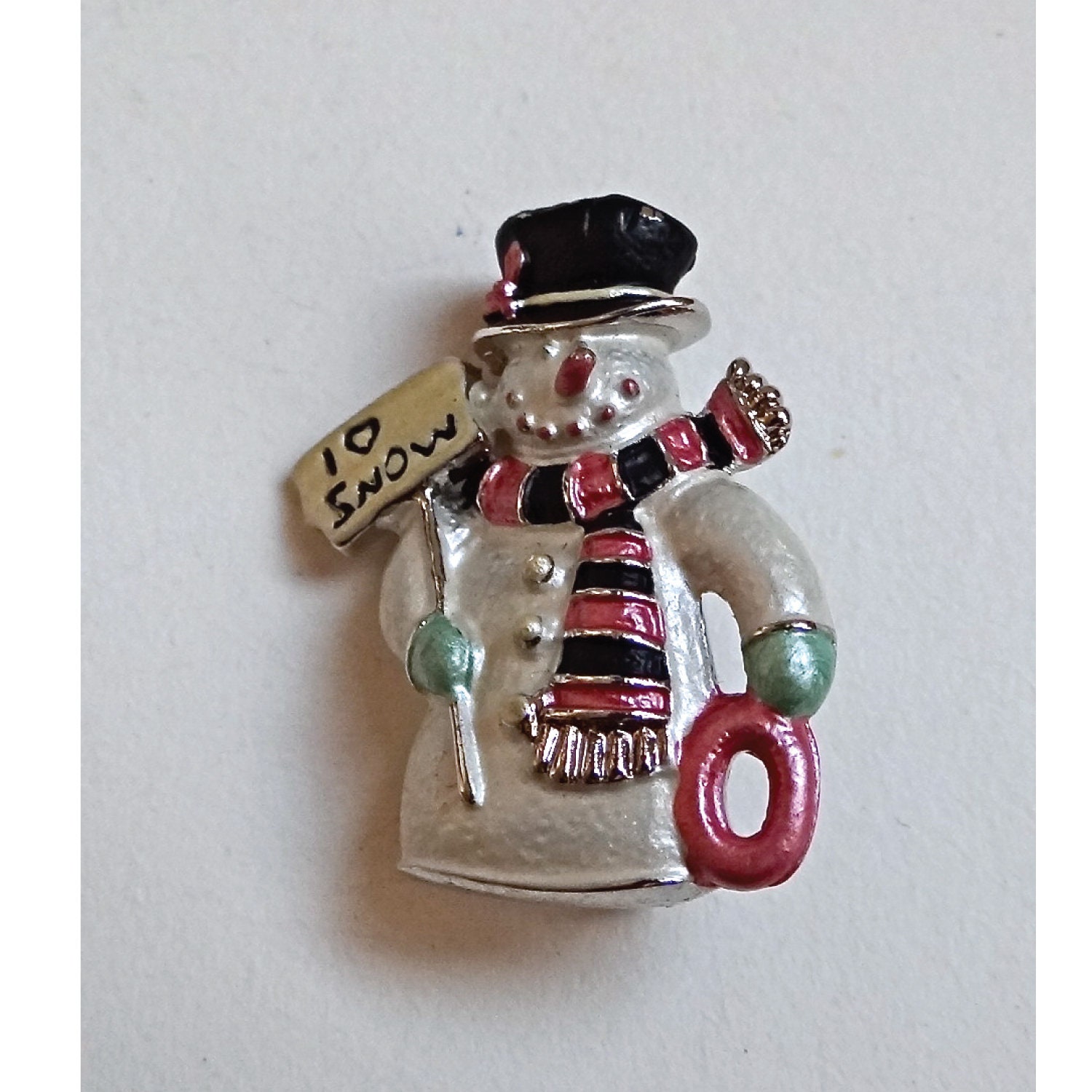 Vintage Weihnachtsmann-Brosche; Weihnachtsmann-Brosche, 90Er Jahre, Geschenkidee, Weihnachtsspecial, Sammlerstück, Mädchengeschenk von MademoiselleChineuse