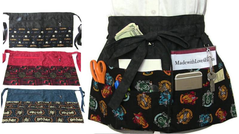Lehrerschürze/Schürze Mit Taschen/Halbschürze Reißverschlusstasche/Lehrer Geschenk/Lehrer Wertschätzung/Lehrmittel von MadewithLove4Hopes