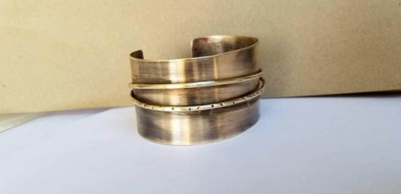 Armreif Aus Messingdraht von MadiJAXmetals