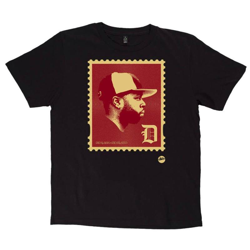 Jdilla Jd Stamps Remix Hiphop Schwarz Tshirt Jdilla Jd Stamps Remix Hiphop Schwarz Tshirt von MadinaHipHop