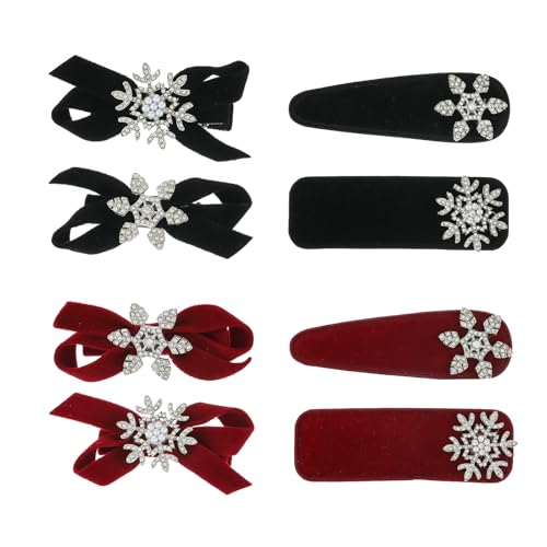Madison Tyler Weihnachts-Haarspangen für Damen, große Schneeflocken-Haarspangen für dickes und dünnes Haar, 8 Stück Madison Tyler Weihnachts-Haarspangen für Damen, große Schneeflocken-Haarspangen für dickes und dünnes Haar, 8 Stück von Madison Tyler