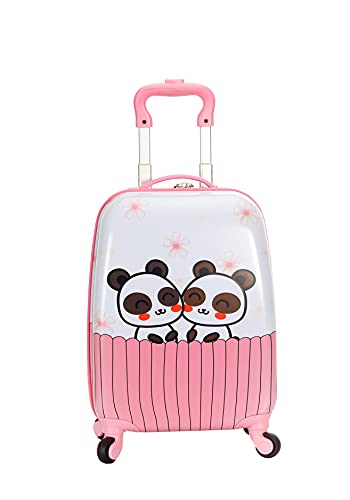 Madisson Snowball N20018/Mädchen Koffer für Kinder, Panda, 48 cm, Rosa, Rosa, 48 (15.3) von Madisson