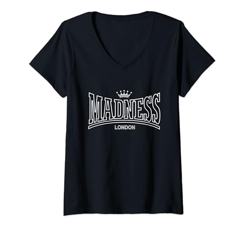 Damen MADNESS T-Shirt mit V-Ausschnitt von Madness