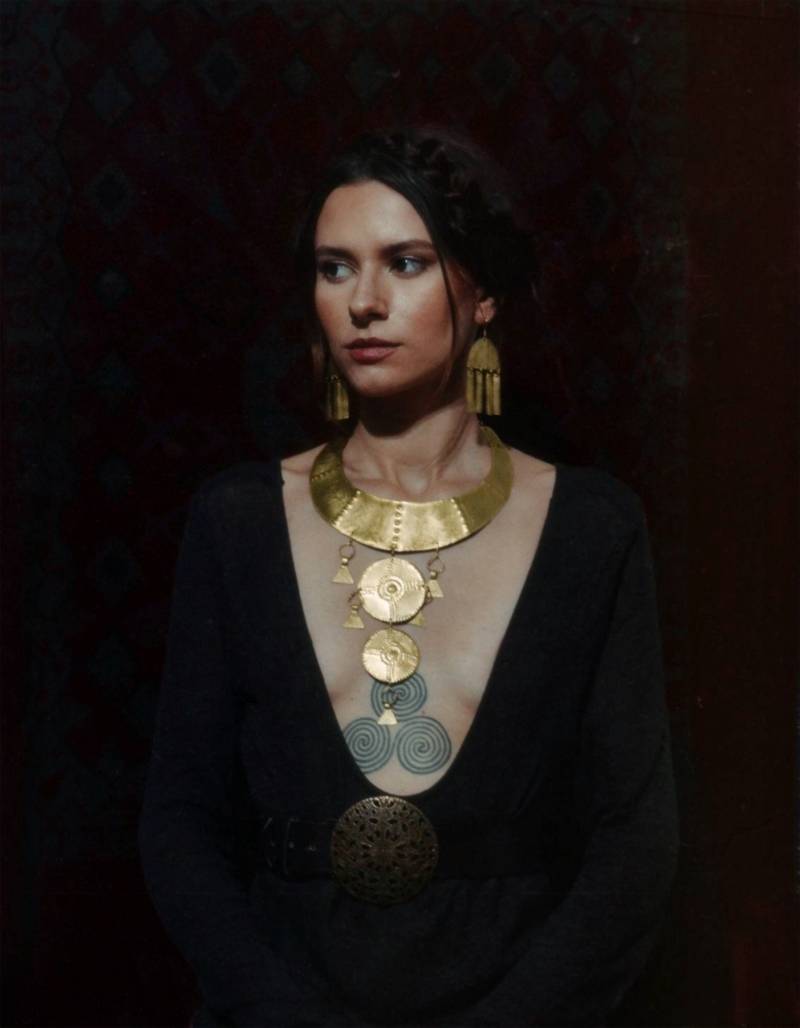 Bronzezeitliche Schild-Kette Handgefertigte Wikinger-Kette Aus Messing Bronzezeitliche Schild-Kette Handgefertigte Wikinger-Kette Aus Messing von MadonnnaOriente
