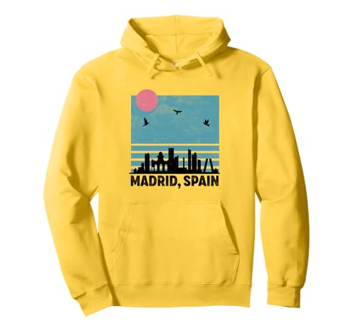 Madrid Spanien Souvenir España Skyline Reise Männer Frauen Pullover Hoodie von Madrid Spain Souvenir Skyline