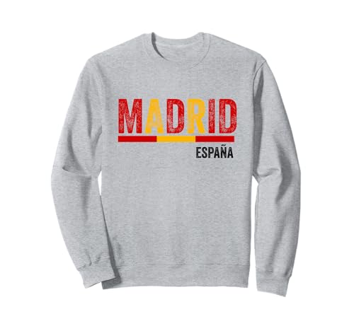 Souvenir aus Madrid Spanien Skyline Männer Frauen España Urlaub Sweatshirt von Madrid Spain Souvenir Skyline
