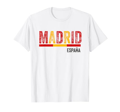 Souvenir aus Madrid Spanien Skyline Männer Frauen España Urlaub T-Shirt von Madrid Spain Souvenir Skyline