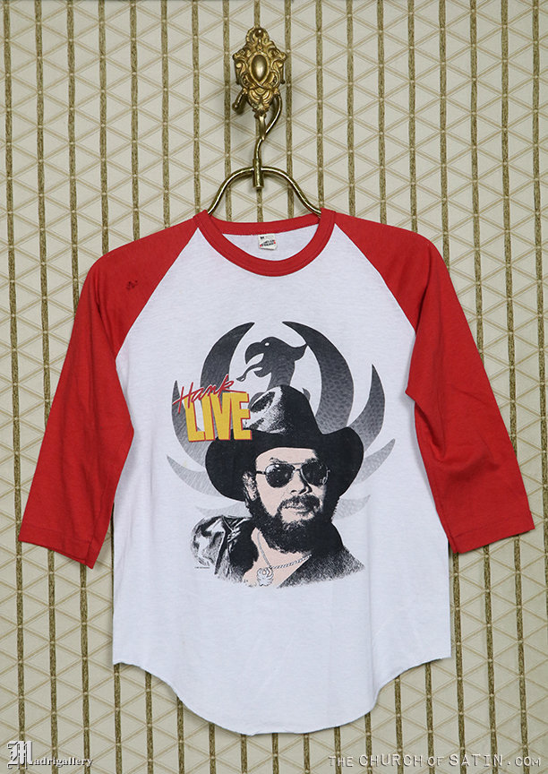Hank Williams Jr T-Shirt, Vintage Seltene Weiche, Dünne T-Shirt Tour, Willie Nelson Lynyrd Skynyrd Johnny Cash Waylon Jennings Screen Stars von Madrigallery