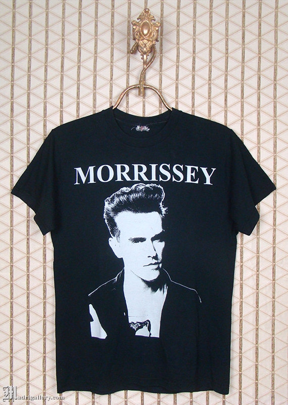 Morrissey Hemd, Vintage Seltenes T-Shirt, The Smiths New Wave Cure Joy Sparte Schwestern Der Barmherzigkeit Nick Cave Order Siouxsie Banshees Bauhaus von Madrigallery