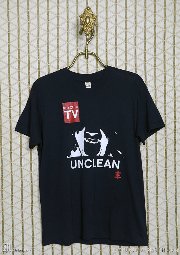 Psychic Tv T-Shirt, Screen Stars Vintage Seltenes Throbbing Gristle Genesis P-Orridge Coil Chris & Cosey Ptv3 Pigface Punk Unclean von Madrigallery