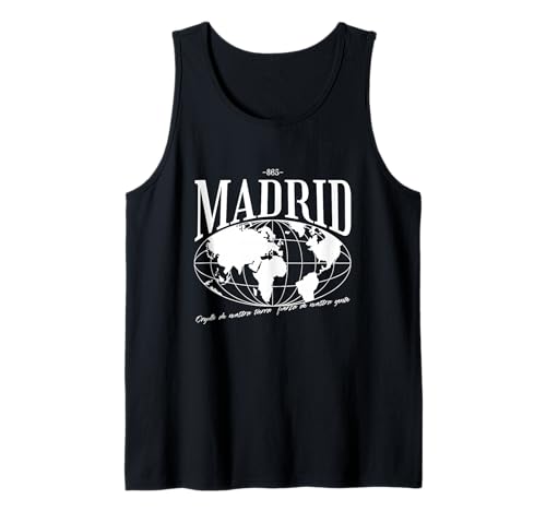 Herren Madrid Heimat Stolz Tank Top Herren Madrid Heimat Stolz Tank Top von Madrilene Spruch Liebe Geschenkidee