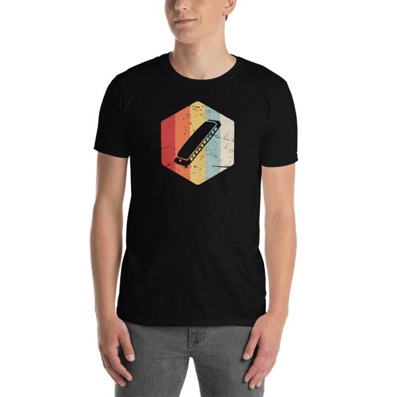 Harmonika T-Shirt/Harmonika-Player-Geschenk Für Bluegrass, Folk Und Country-Musiker | Unisex von MadsTees
