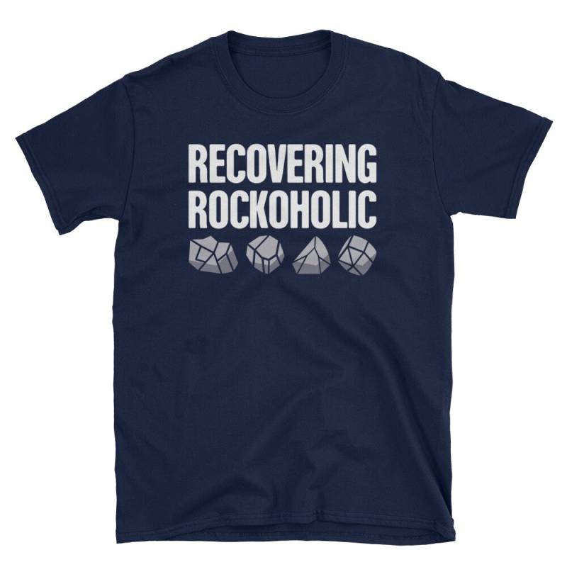 Lustige Rock Collecting Shirt/Geologie & Mineral Rockhound Gift For Geologists-"Rockoholic" | Unisex Lustige Rock Collecting Shirt/Geologie & Mineral Rockhound Gift For Geologists-"Rockoholic" | Unisex von MadsTees