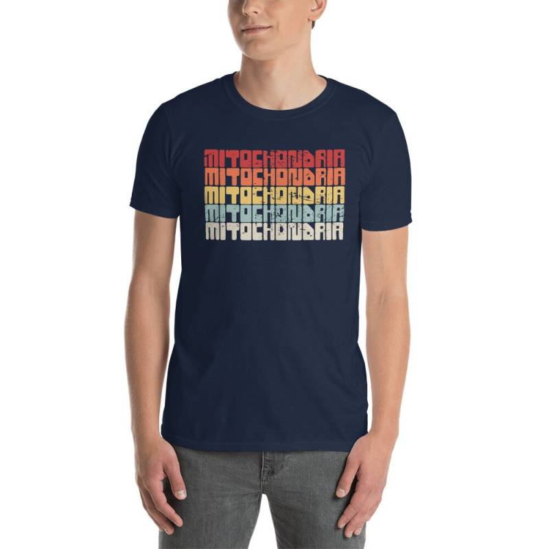 Lustige Wissenschaft & Biologie Lehrer T-Shirt/Mitochondria Biologe Geschenk | Unisex - "Retro" Lustige Wissenschaft & Biologie Lehrer T-Shirt/Mitochondria Biologe Geschenk | Unisex - "Retro" von MadsTees