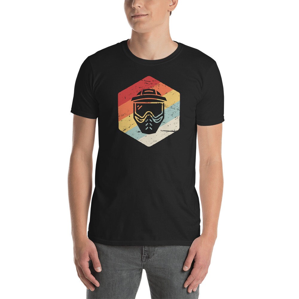 Retro Paintball T-Shirt/Spieler Geschenk Maske Shirt | Unisex Retro Paintball T-Shirt/Spieler Geschenk Maske Shirt | Unisex von MadsTees