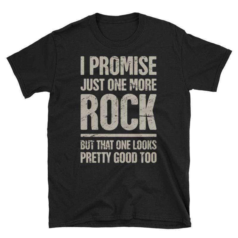 Rock Sammelshirt/Lustige Geologie & Mineral Rockhound Geschenk Für Geologen - "I Promise" | Unisex Rock Sammelshirt/Lustige Geologie & Mineral Rockhound Geschenk Für Geologen - "I Promise" | Unisex von MadsTees