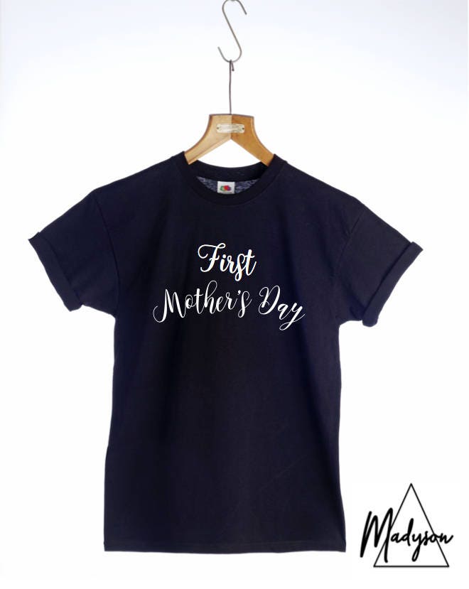 Ersten Muttertag T-Shirt Slogan Tshirt Mama Sein Kleidung Mutter Tag Geschenk Damen von MadysonAndMore