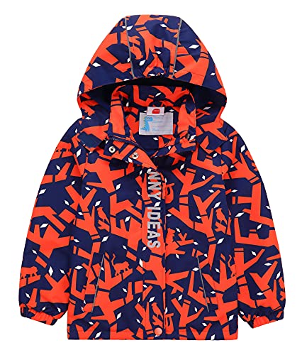 Maeau Softshelljacke Kinder Jungen 110-116 Regenjacke Kinder Gefüttert Übergangsjacke Jungen Fleece Gefütterte Wanderjacke Outdoorjacke Gefütterte Madchen Winddicht von Maeau