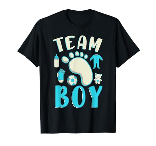Team Boy Babyparty T-Shirt Team Boy Babyparty T-Shirt von Mädchen Oder Junge Geschlecht Babys Geschenk