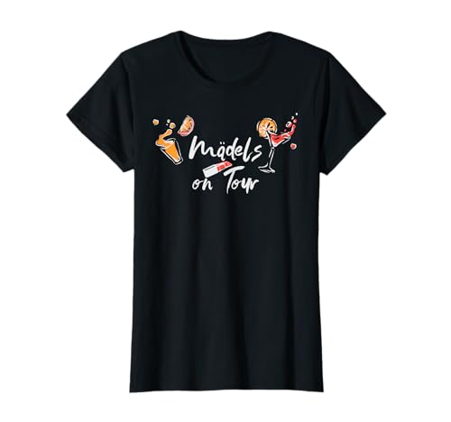 Mädels on Tour Mädelstour Girls Trip Mädelstrip Mädelsurlaub T-Shirt von Mädels on Tour Mädelstour Mädelstrip Mädelsurlaub