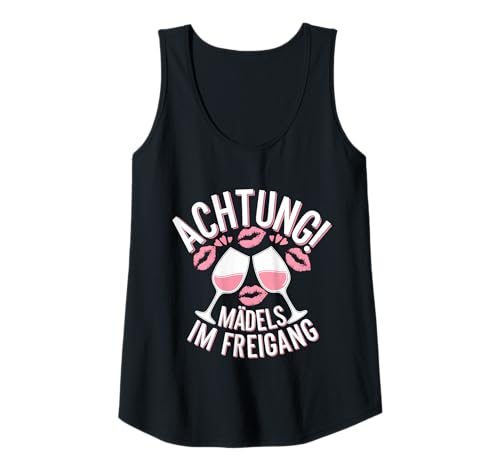 Damen Achtung Mädels Im Freigang Mädelsabend Party Tank Top Damen Achtung Mädels Im Freigang Mädelsabend Party Tank Top von Mädelsabend Mädels Abend Lustige Zicken Party