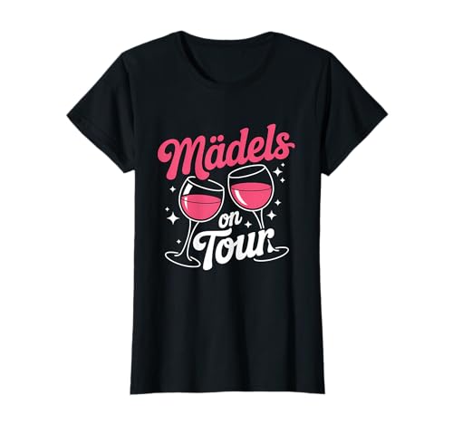 Mädels On Tour Mädels Ausflug Mädelsabend BFFs T-Shirt von Mädelsabend Mädels Abend Lustige Zicken Party