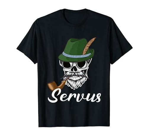 Servus Trachten Herren Bayern Passend für Oktoberfest Kostüm T-Shirt Servus Trachten Herren Bayern Passend für Oktoberfest Kostüm T-Shirt von Männer Ersatztracht Lausbua Servus Bayern & Tirol