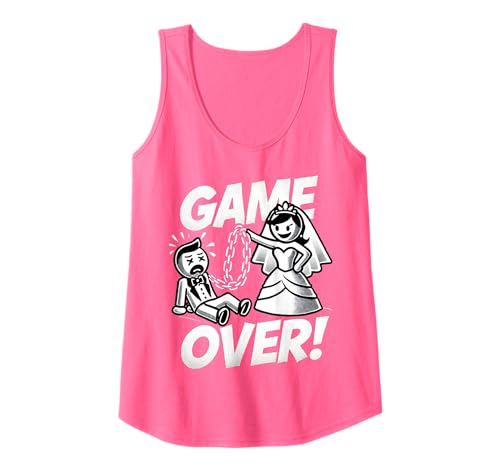 JGA T-Shirt Männer Junggesellenabschied Poltern Bräutigam Tank Top JGA T-Shirt Männer Junggesellenabschied Poltern Bräutigam Tank Top von Männer JGA T-Shirt Bräutigam Game over