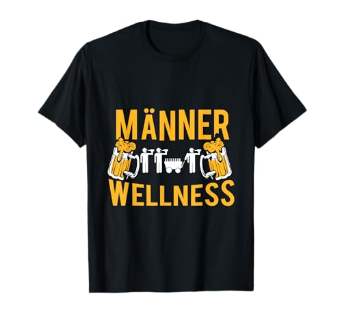 Männer Wellness Saufen Männerrunde Männerurlaub Männertrip T-Shirt von Männerreise Saufrip | Junggesellenabschied Männer