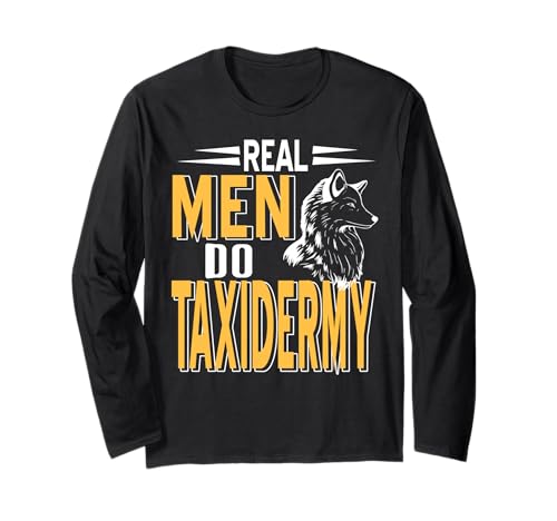Echte Männer Machen Präparation Humor Outdoor Fans Langarmshirt Echte Männer Machen Präparation Humor Outdoor Fans Langarmshirt von Männliche Naturfreunde Präparationsstolz