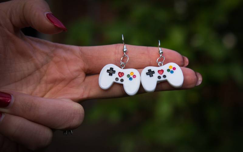 Controller Ohrringe Oder Kette von MaerchenhafteWaren