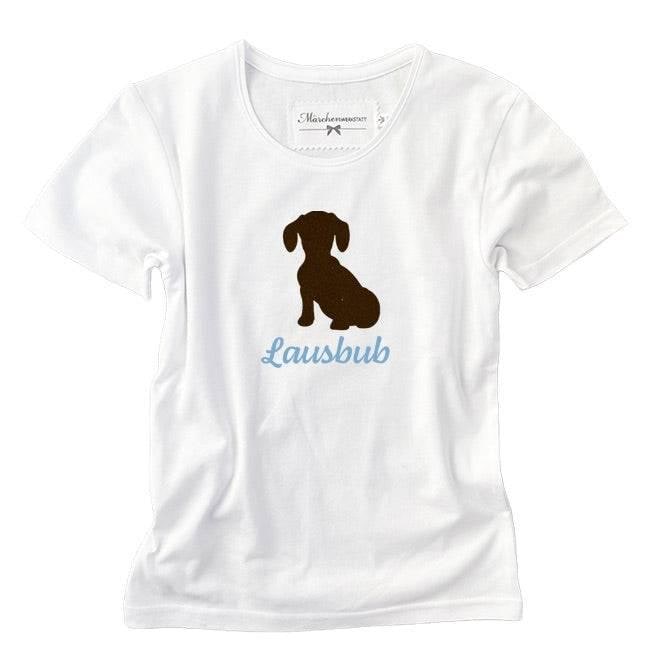 Jungen T-Shirt Mit Welpe Lausbub von Maerchenkaufhaus