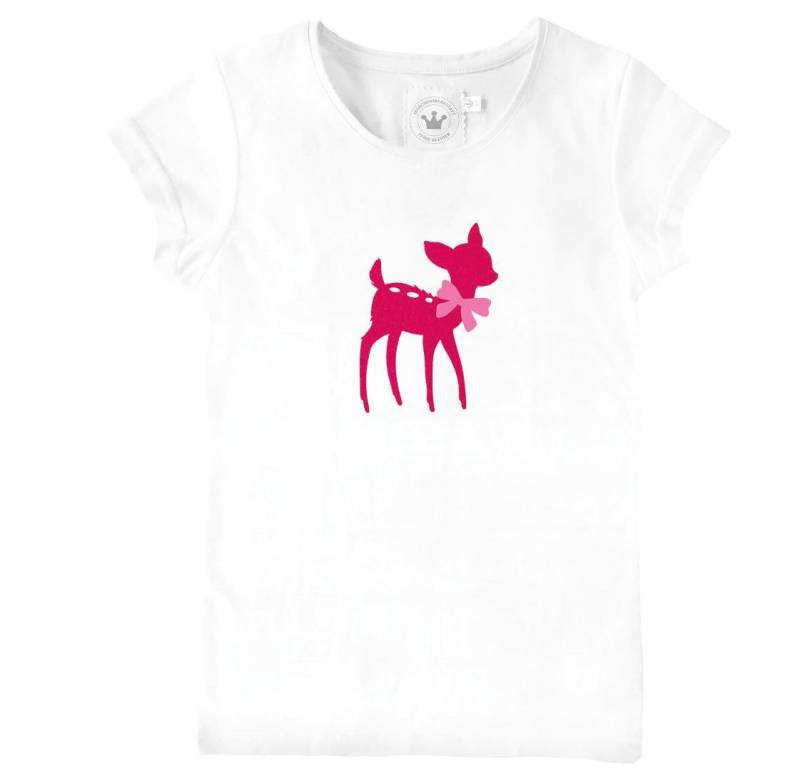 Mädchen T-Shirt Bambi Samt von Maerchenkaufhaus