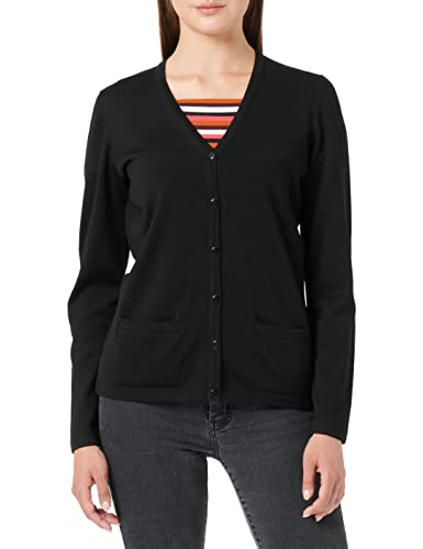 Maerz Damen 200900 Strickjacke, Schwarz (Black 595), 44 von Maerz