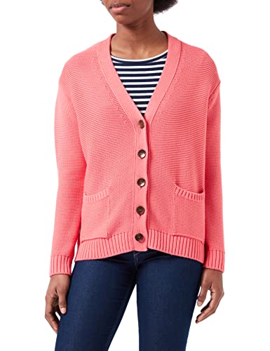 Maerz Damen Knopf Strickjacke, Pink Pomelo, Regular von Maerz