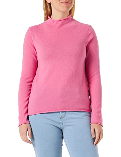 Maerz Damen Stehkragen Merinowolle Pullover, Fuchsia, 44 EU von Maerz