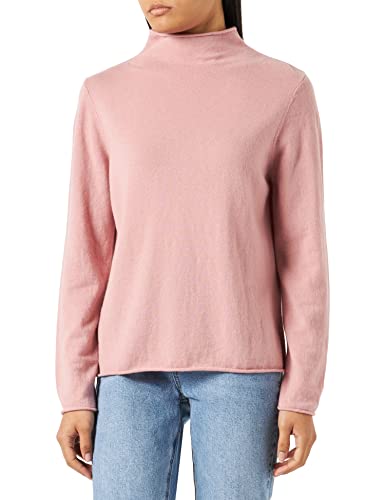 Maerz Damen Stehkragen Merinowolle Pullover, Rosé, 40 EU von Maerz